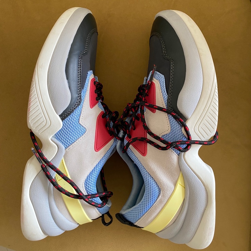 Chunky colorful sneakers